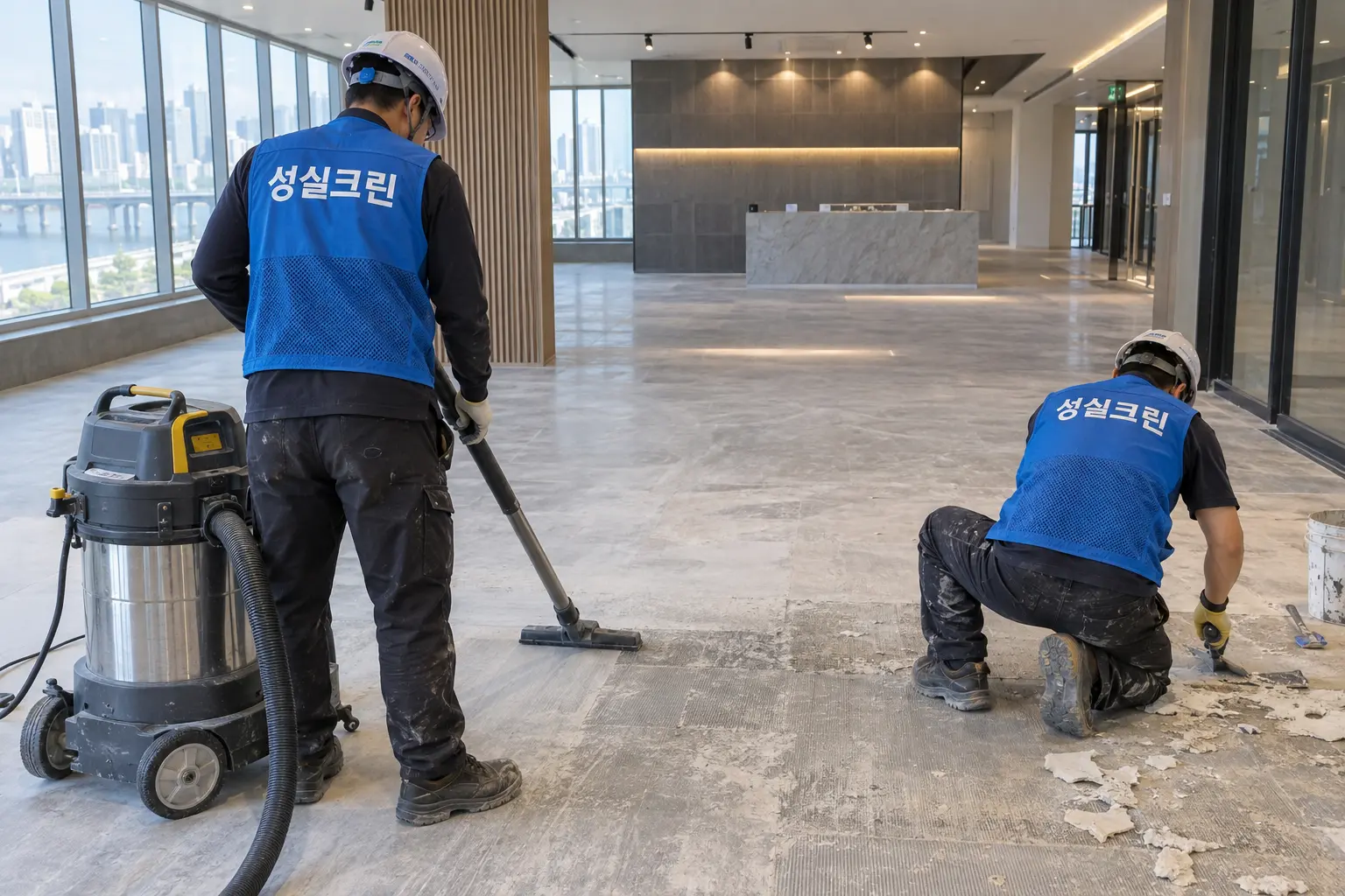 광주 광산구 준공청소 전문업체 성실크린