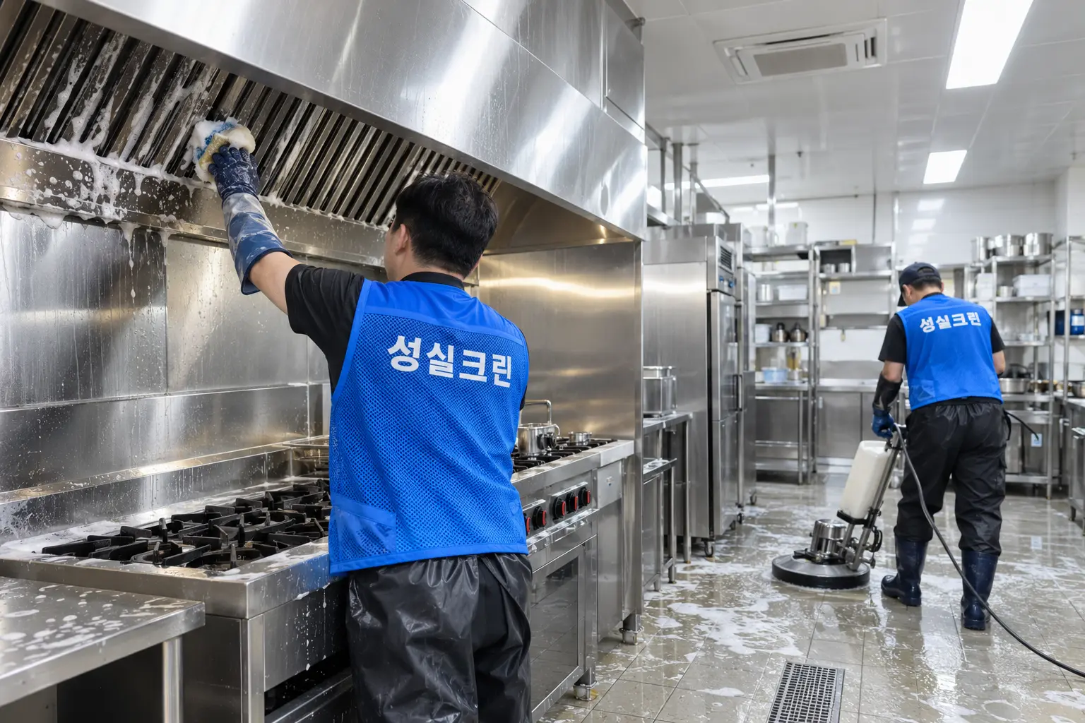광주 기름때청소 전문업체 성실크린